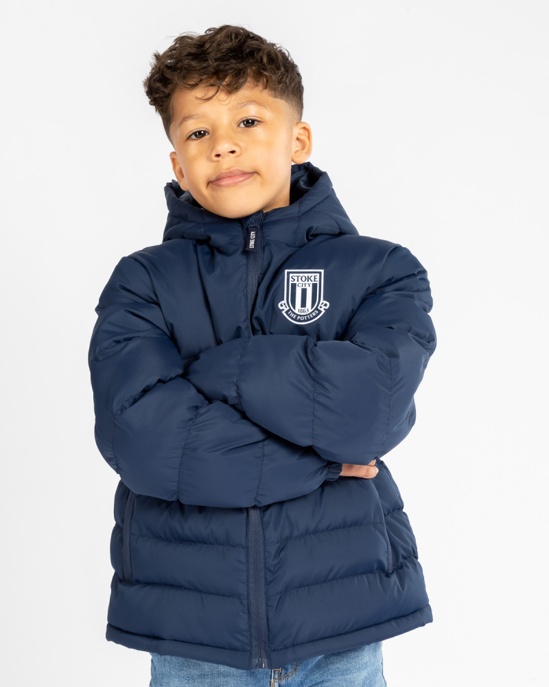 Junior Quilted Jacket - Blue