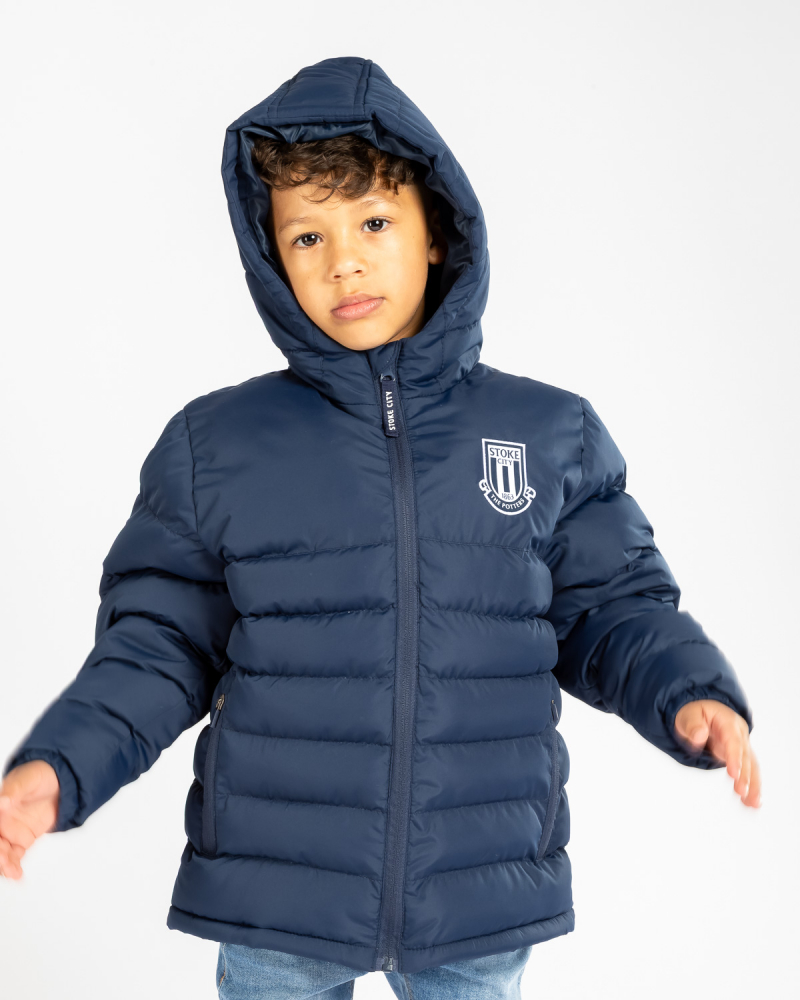 Junior Quilted Jacket - Blue