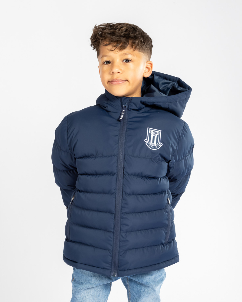Junior Quilted Jacket - Blue