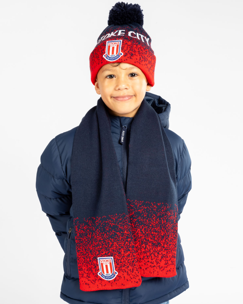 Kids Fade Hat & Scarf Set