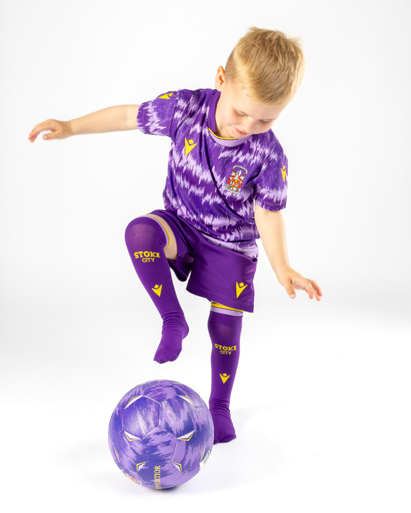 25/26 Kids Away Shirt, Shorts and Socks Set