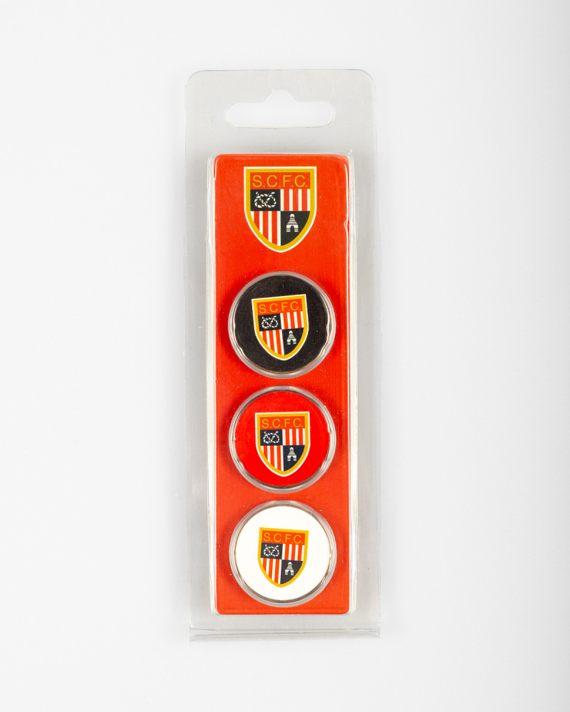 3 Pack Golf Ball Markers