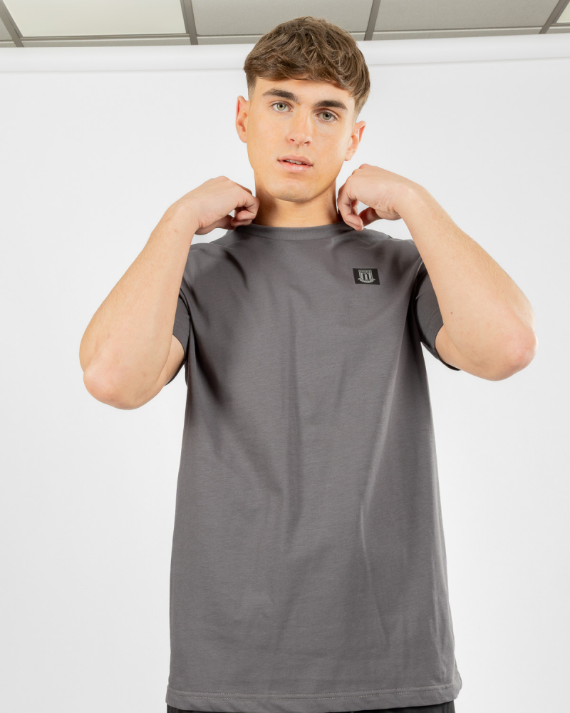 Adult Mono T-Shirt - Pewter