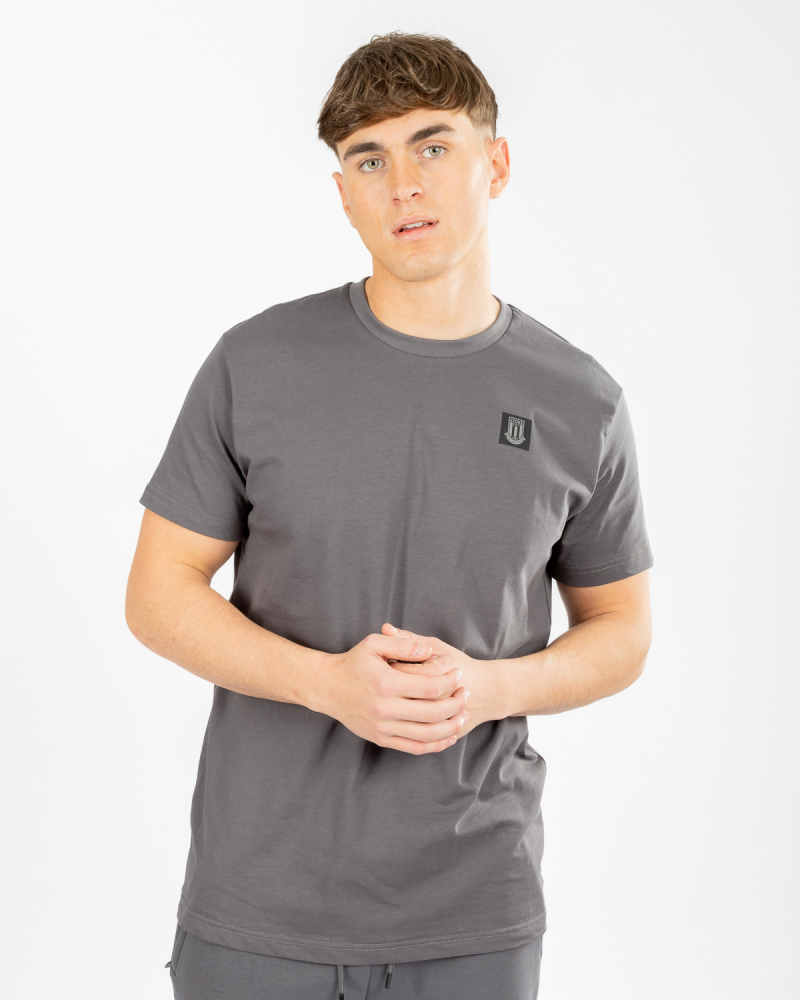 Adult Mono T-Shirt - Pewter