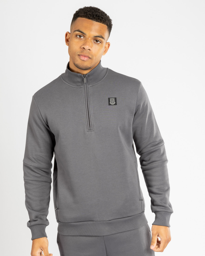 Adult Mono 1/4 Zip - Pewter