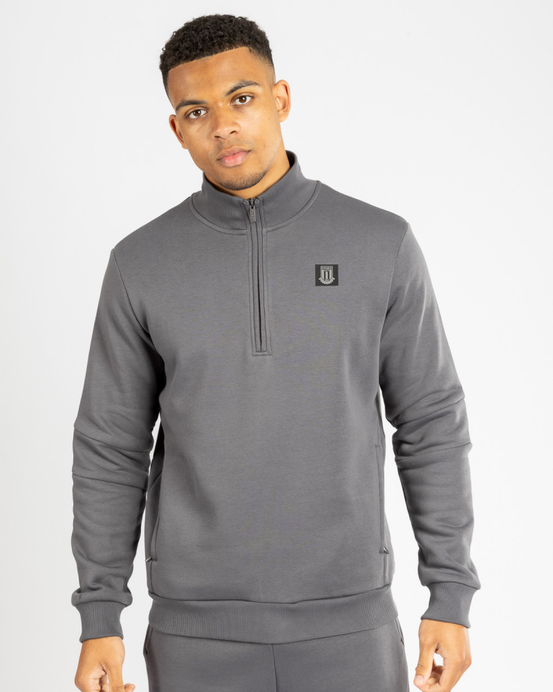 Adult Mono 1/4 Zip - Pewter