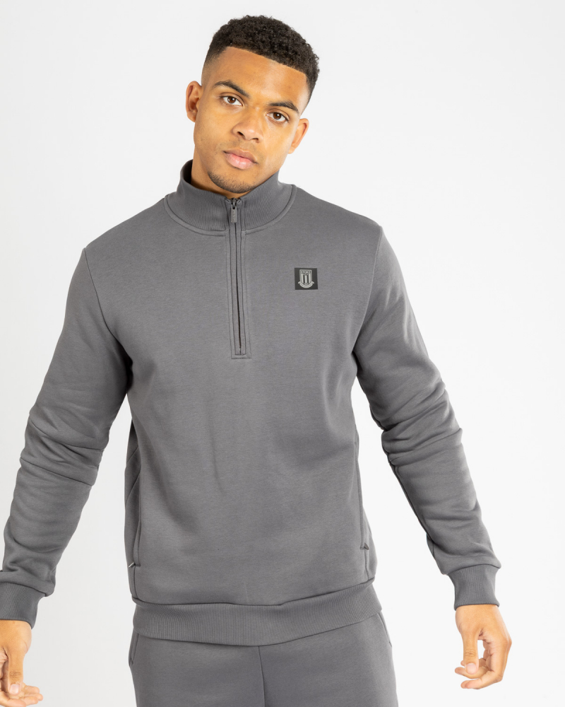 Adult Mono 1/4 Zip - Pewter