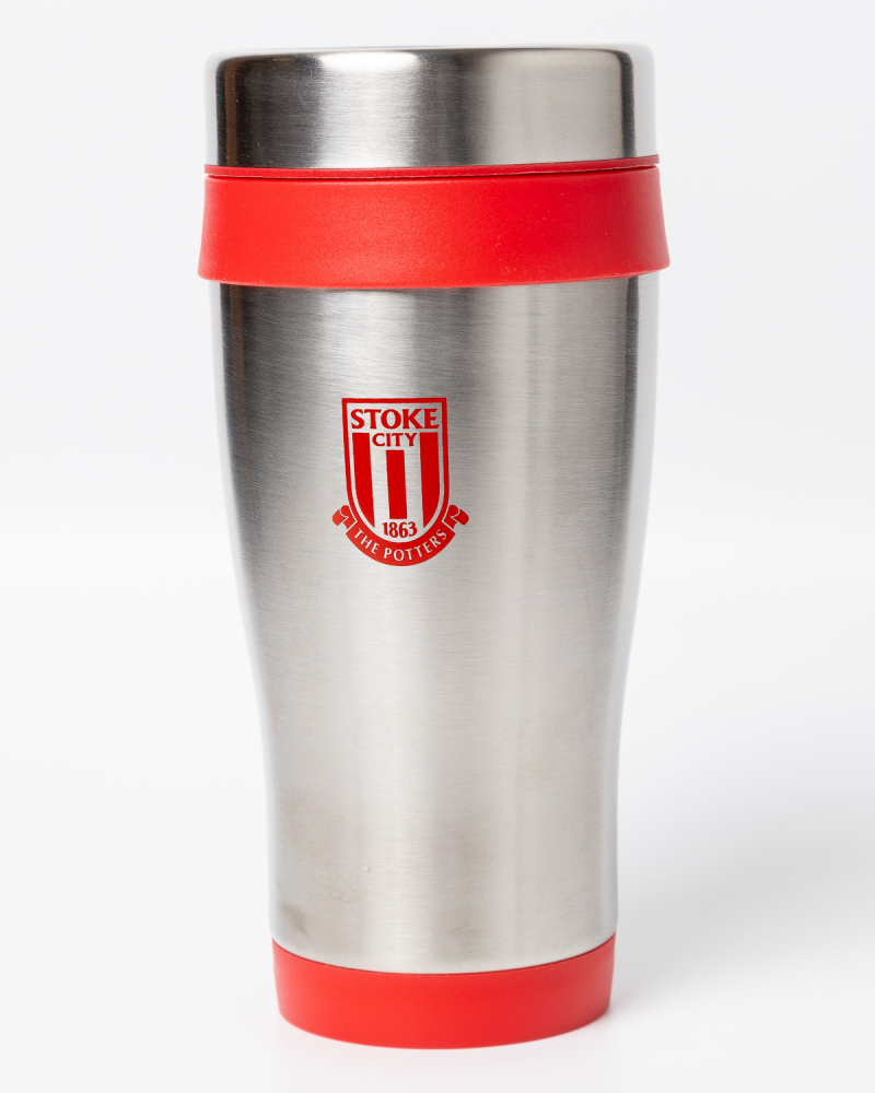 Silver Travel Tumbler