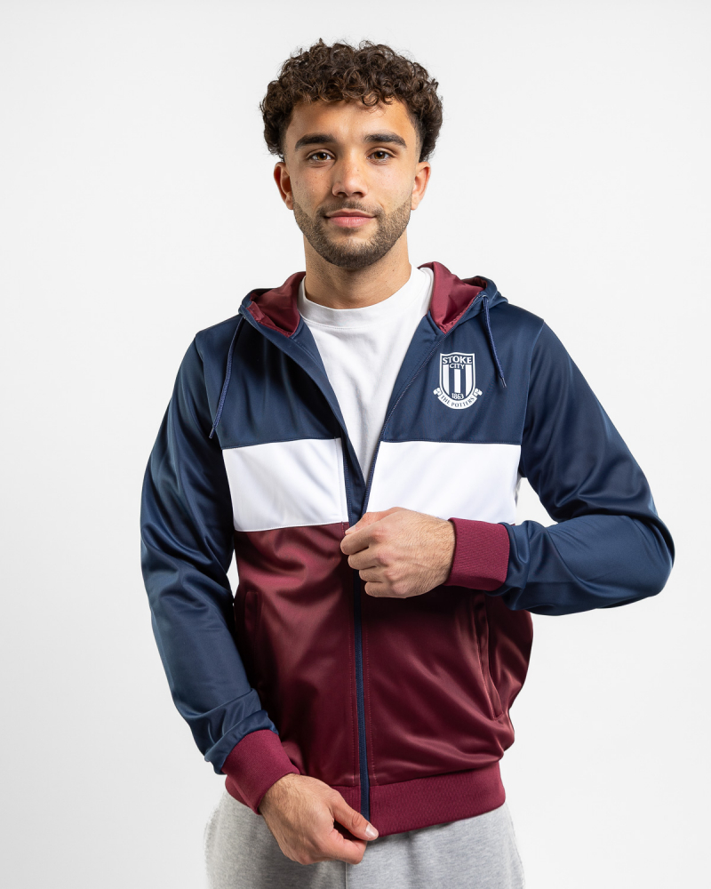 Adult Colour Block Track Top