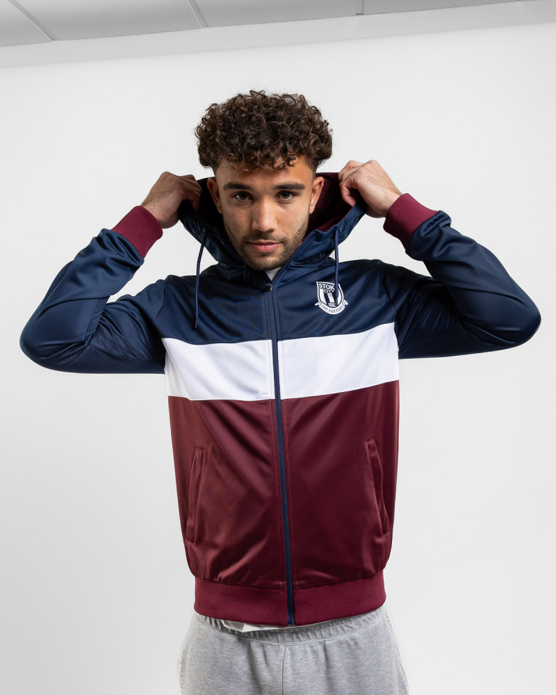 Adult Colour Block Track Top