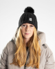 Womens Sequin Bobble Hat