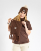 Womens Chocolate Scarf
