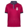 Junior Red Poly Polo