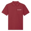 Adult Script Polo - Red