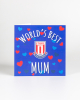 World's Best Mum Card