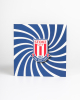 Swirl Crest Card
