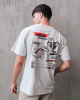 Adult Centenary Print T-Shirt - Bone