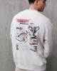 Adult Centenary Print Sweat - Bone