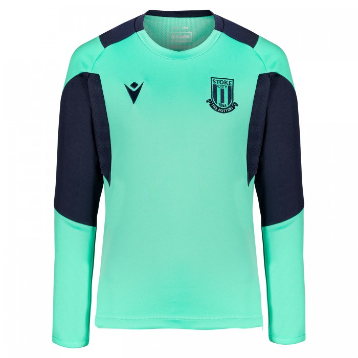 2023/24 Junior LS Poly T-Shirt - Turquoise