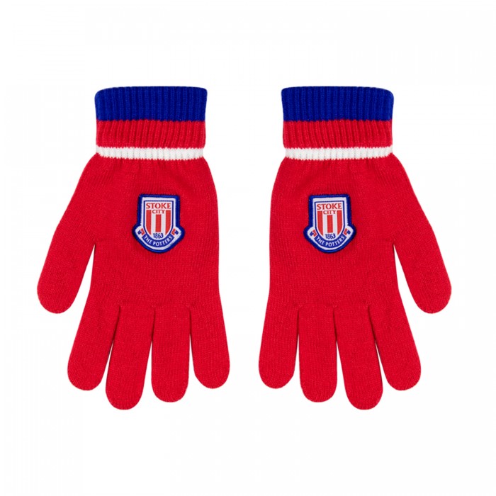 Adult Jack Knit Gloves - Red