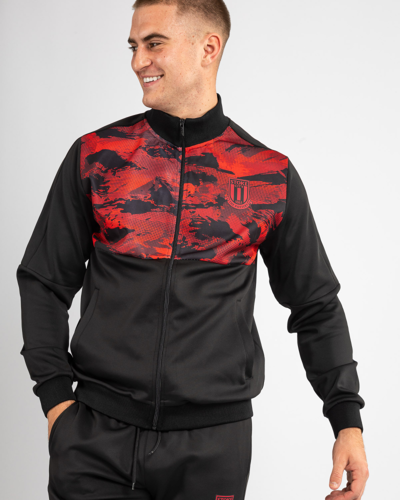 Adult Camo Range Poly Track Top