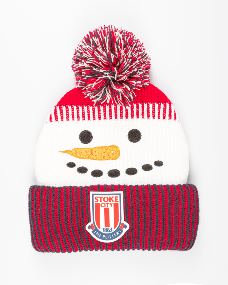 Kids Snowman Beanie