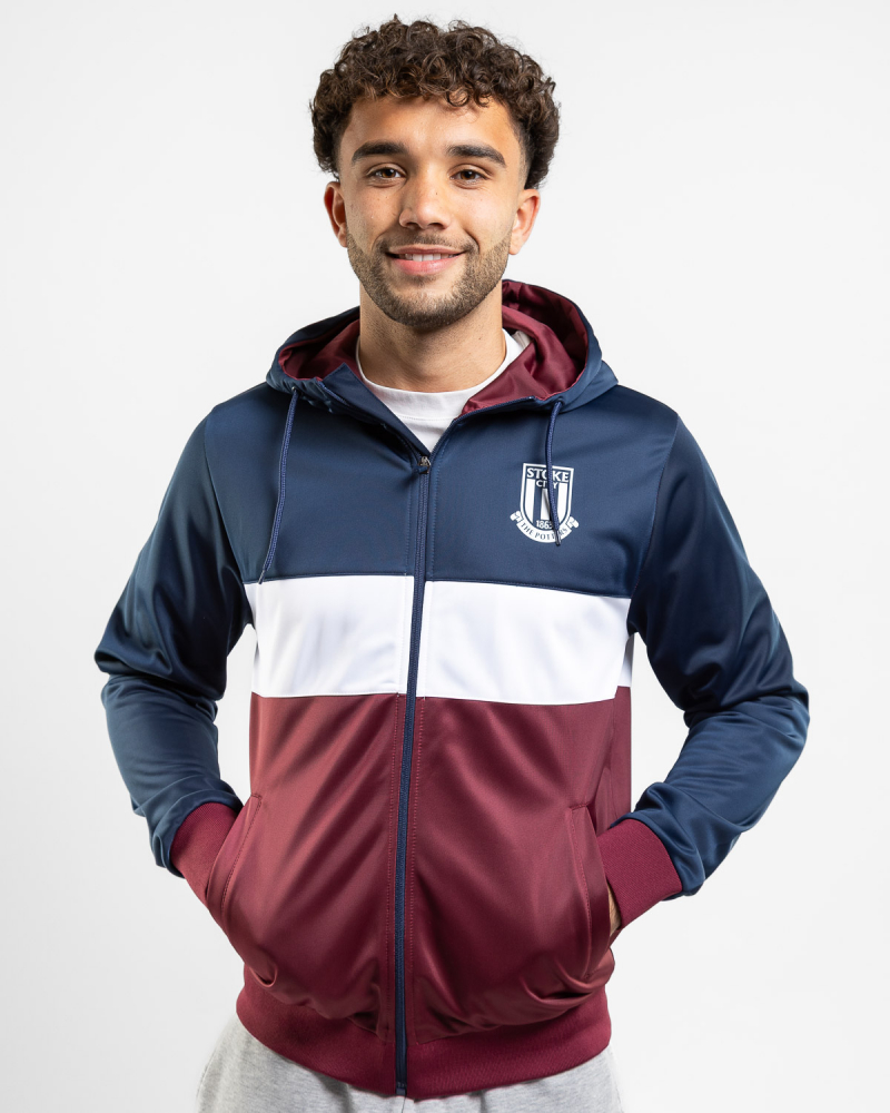 Adult Colour Block Track Top