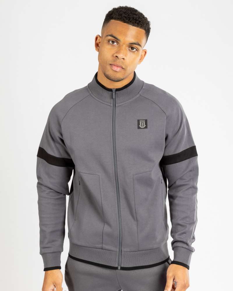 Adult Mono Track Top - Pewter