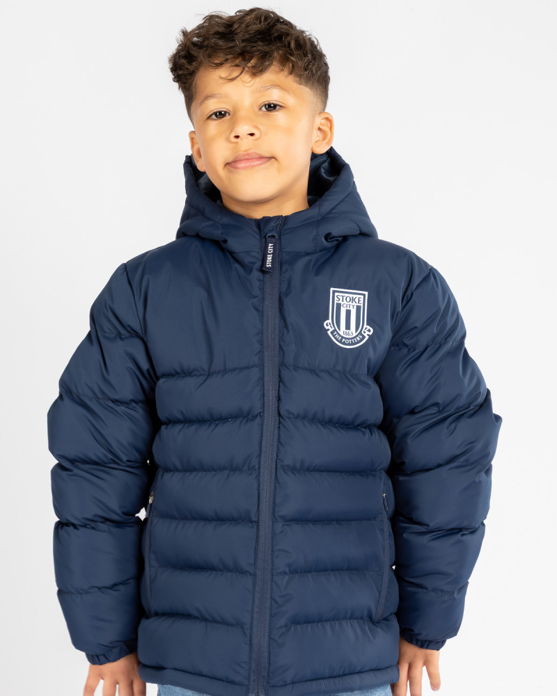 Junior Quilted Jacket - Blue