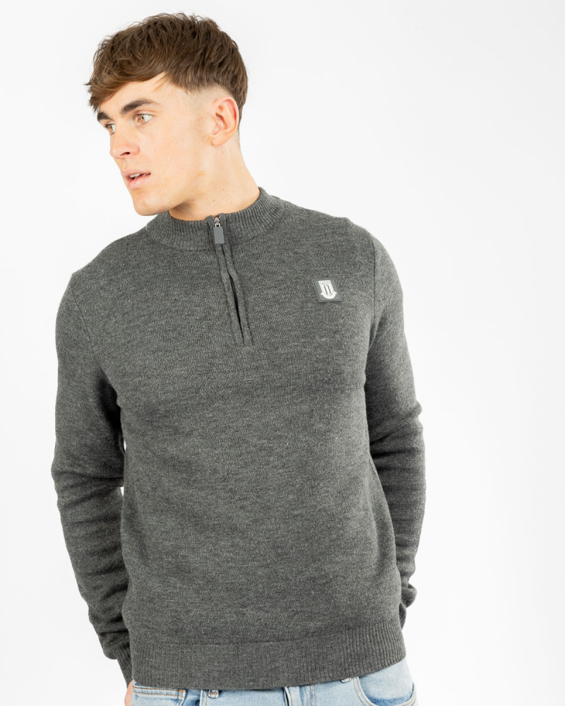 1/4 Zip Knitted Jumper