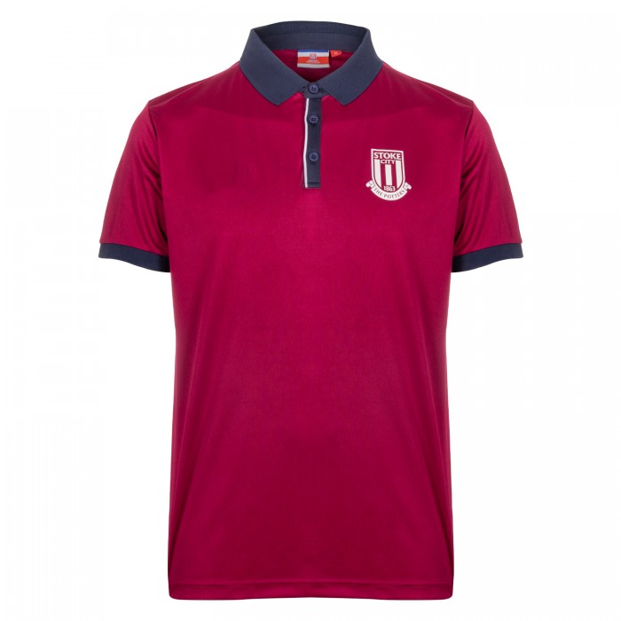 Adult Red Poly Polo
