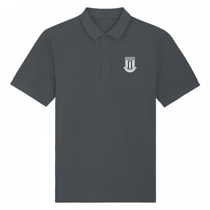 Adult Crest Polo - Anthracite