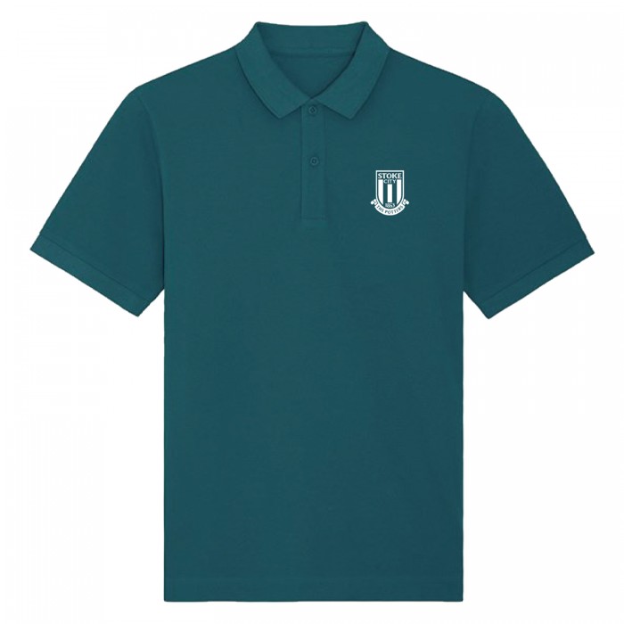 Adult Crest Polo - Emerald