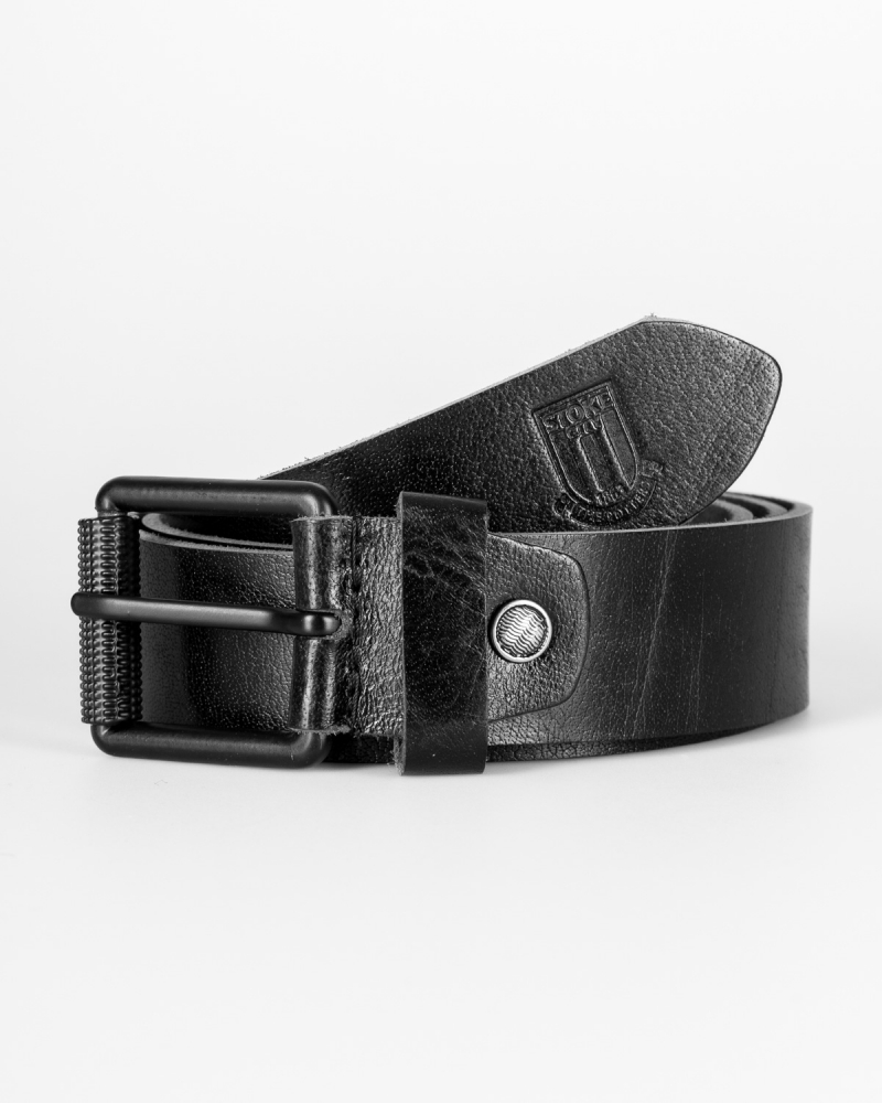 Black Leather Belt