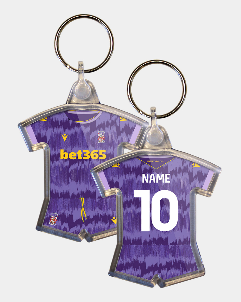 25/26 Personalised Away Kit Keyring