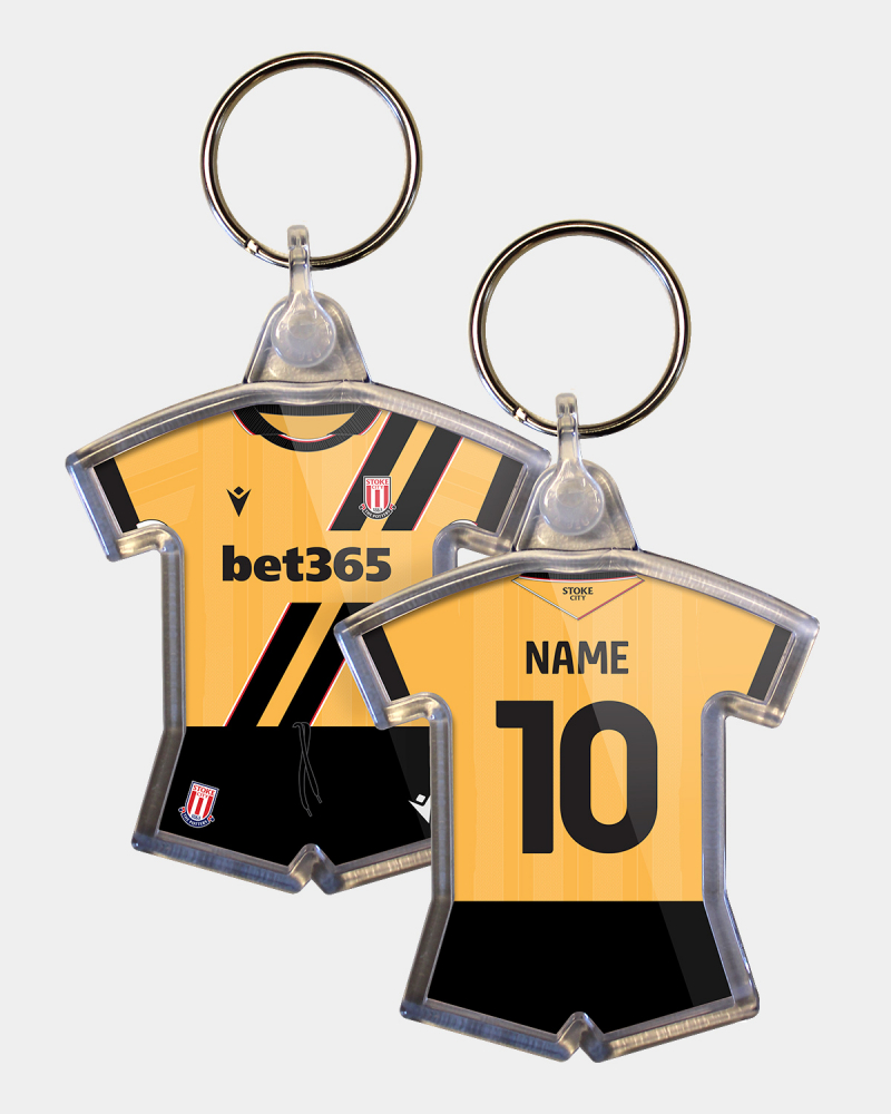 25/26 Personalised Third Kit Keyring