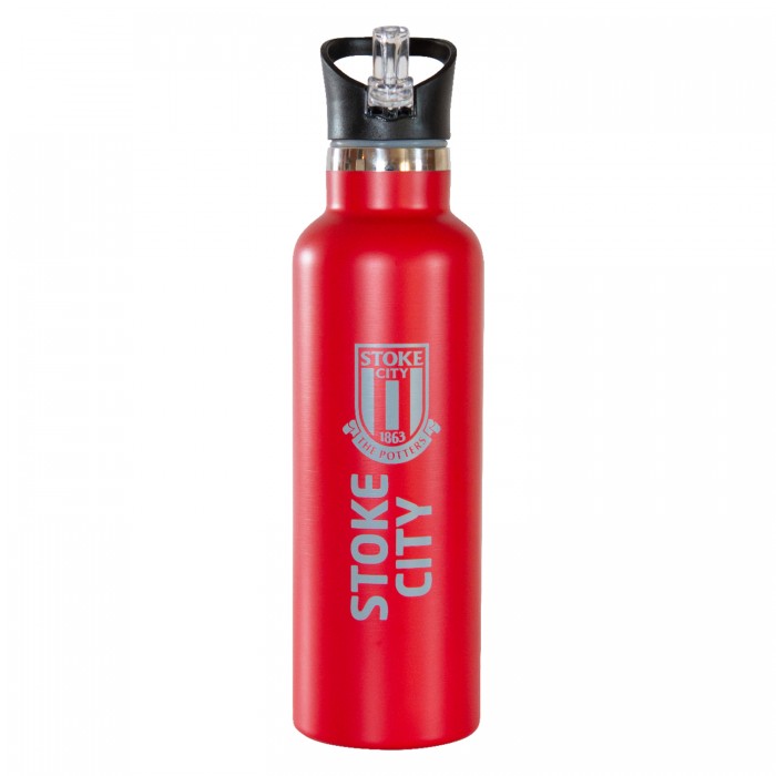 Red Metal Water Bottle